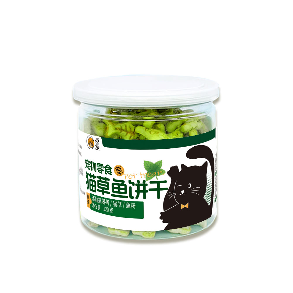 猫草饼干（罐装）